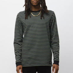 Vans Men's Awbrey Shirt - Black/Blue Mirage