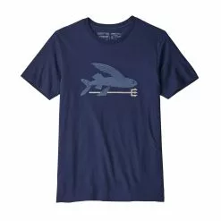 Patagonia Men's Flying Fish Organic Cotton T-Shirt