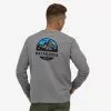Patagonia Men's Long-Sleeved Fitz Roy Scope Responsibili-Tee® - Kelp Forest