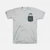Jetty Jumper Pocket Tee- Heather Grey Men's