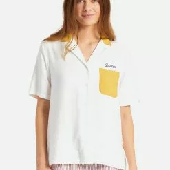 Brixton BUNKER BLOCK BOYFRIEND S/S WOVEN