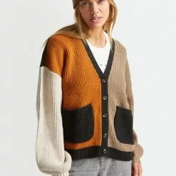 Brixton Without You Cardigan - Black Women's