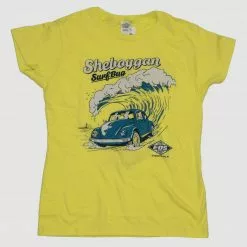 Eos Surf Shop Women's Womens Surf Bug Shirt - Yellow