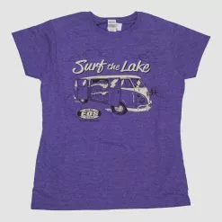 Eos Surf Shop Womens Surf The Lake Shirt- Purple Women's