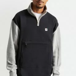 Brixton Alton 1/4 Zip Mock Neck